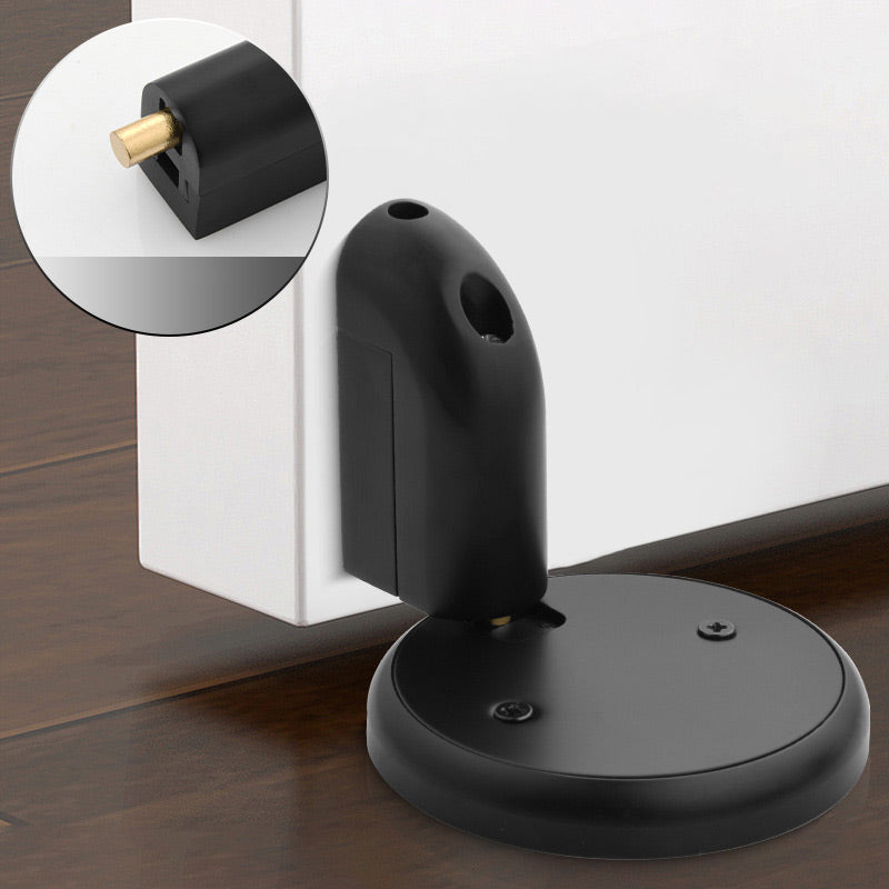 Hold Doors Open Instantly! Push-to-Lock Zinc Alloy Door Stopper