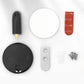 Hold Doors Open Instantly! Push-to-Lock Zinc Alloy Door Stopper
