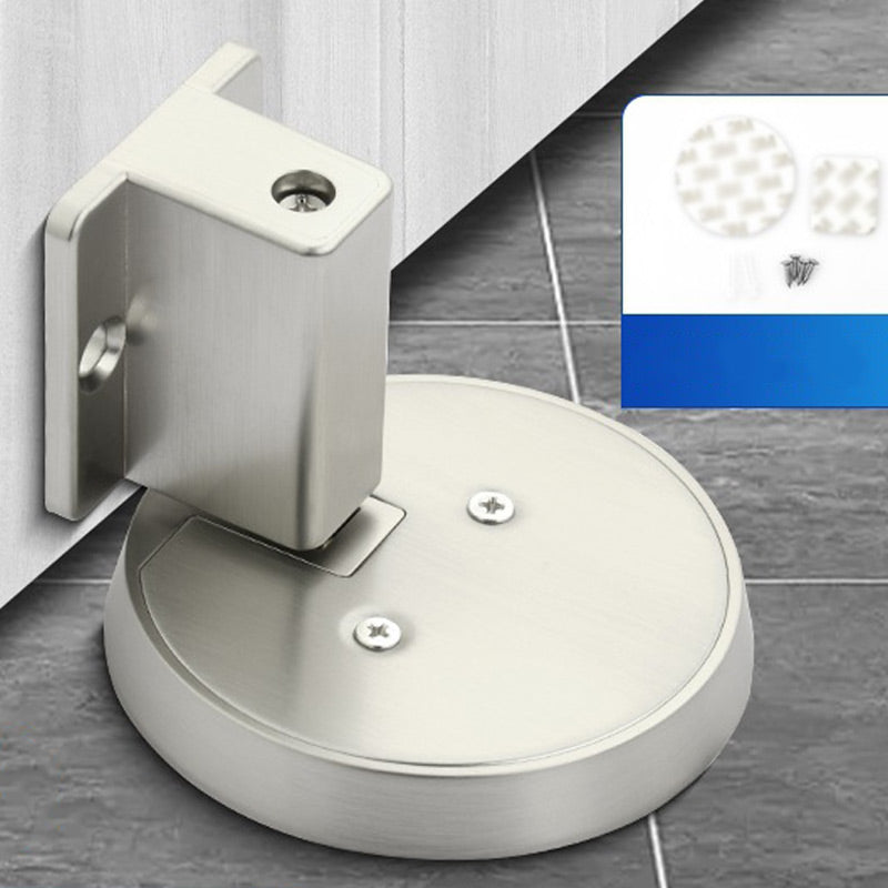 Hold Doors Open Instantly! Push-to-Lock Zinc Alloy Door Stopper