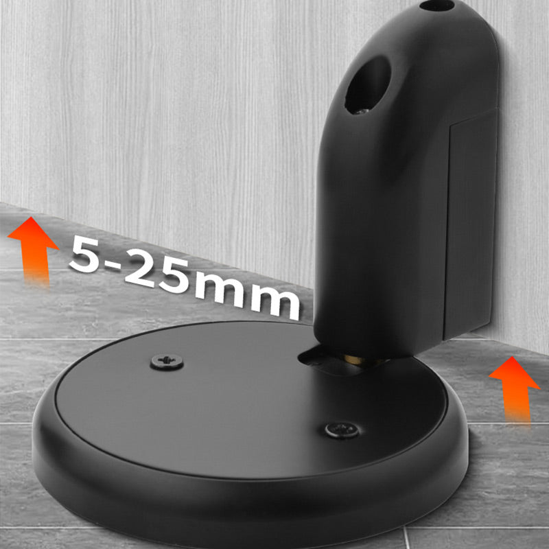 Hold Doors Open Instantly! Push-to-Lock Zinc Alloy Door Stopper