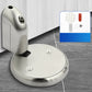 Hold Doors Open Instantly! Push-to-Lock Zinc Alloy Door Stopper