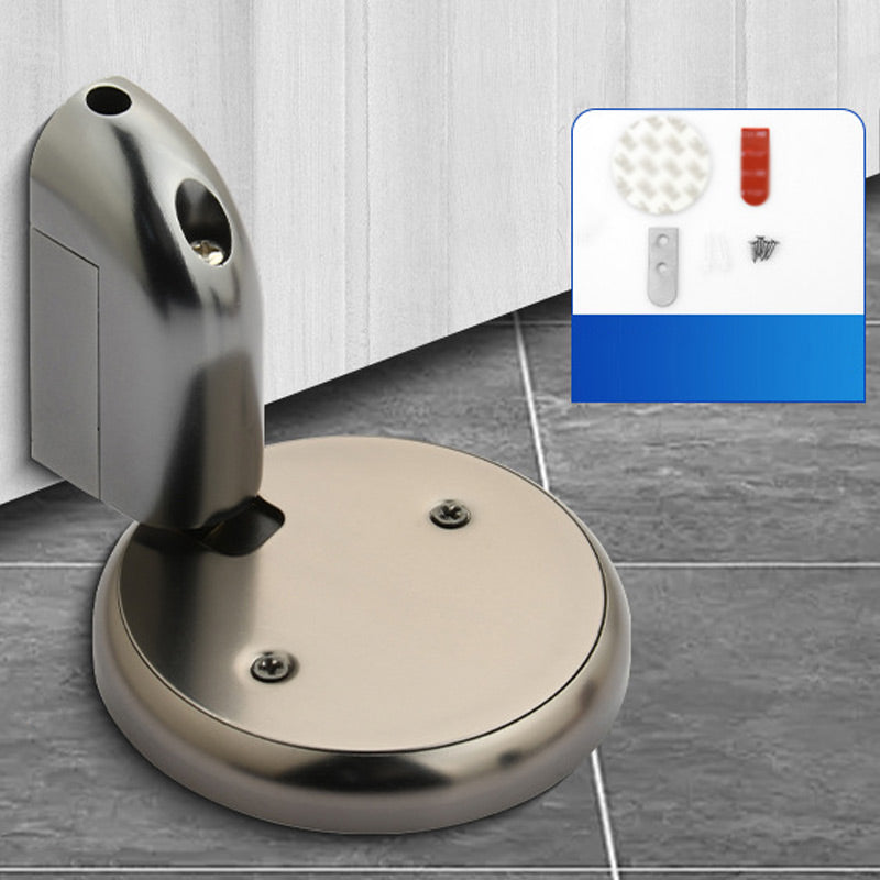 Hold Doors Open Instantly! Push-to-Lock Zinc Alloy Door Stopper