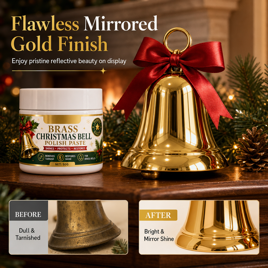 Restore Brass Shine Instantly! Tarnish Removal Polish Cream