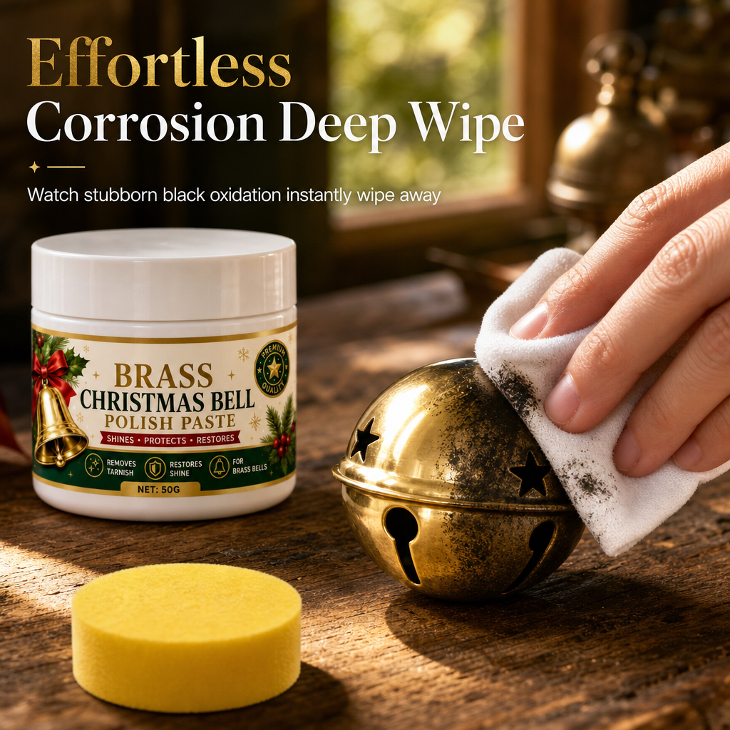 Restore Brass Shine Instantly! Tarnish Removal Polish Cream