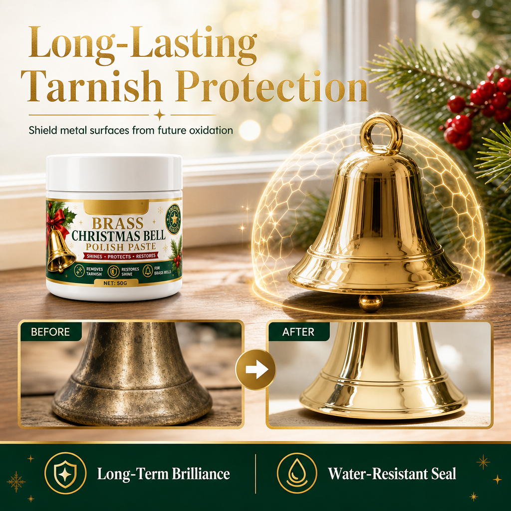 Restore Brass Shine Instantly! Tarnish Removal Polish Cream