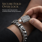 Ditch Flimsy Jewelry Instantly! Heavy Silver Plated Curb Chain Bracelet