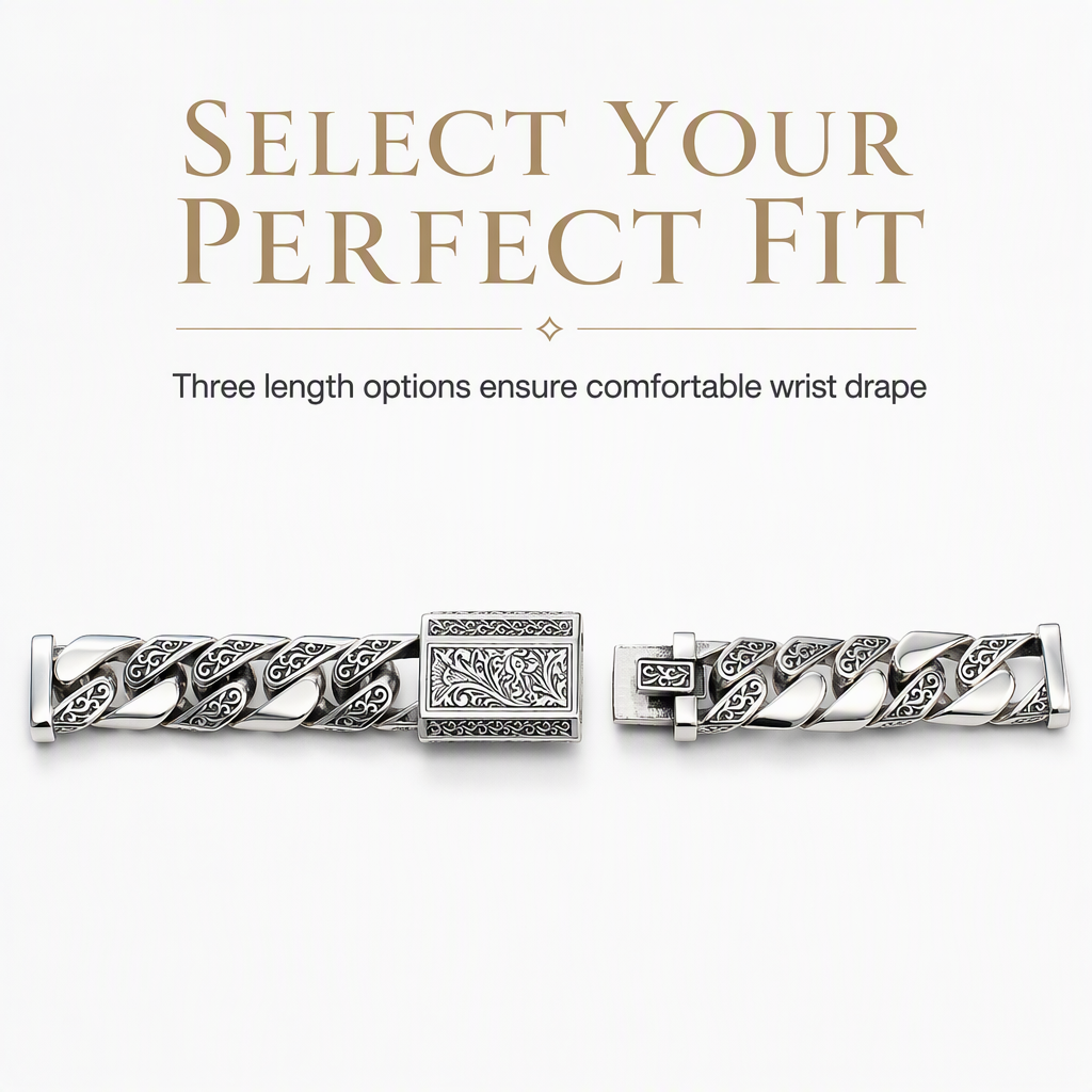 Ditch Flimsy Jewelry Instantly! Heavy Silver Plated Curb Chain Bracelet
