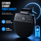 Drive Hands-Free Instantly! Voice-Assisted Car Visor Bluetooth Speaker