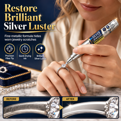 Restore Silver Shine Instantly! Jewelry Scratch Repair Pen