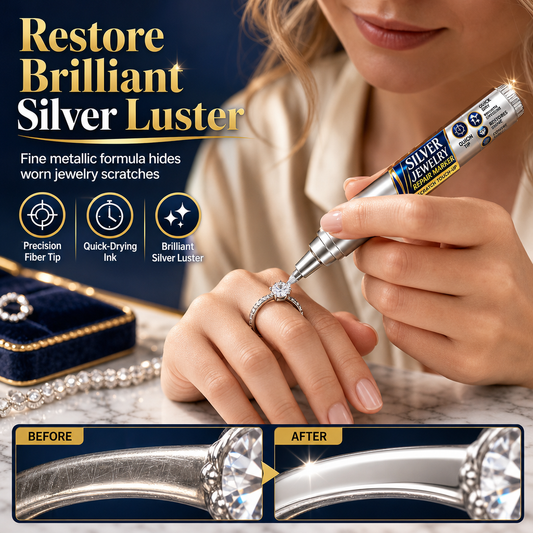 Restore Silver Shine Instantly! Jewelry Scratch Repair Pen