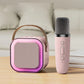 Sing Together Instantly! Mini Kids Karaoke Machine with 2 Wireless Mics