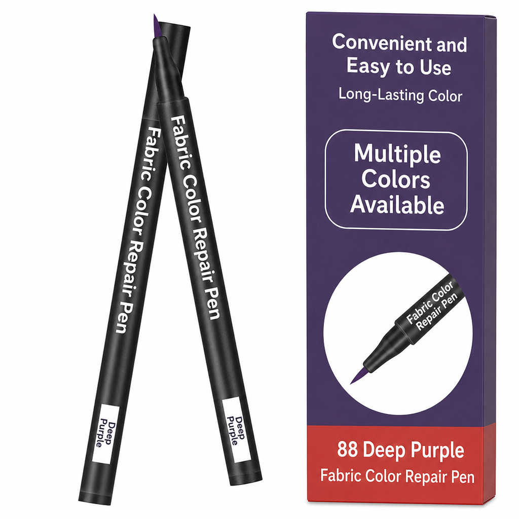 Restore Faded Fabric Instantly! Cotton & Linen Color Repair Pen