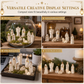Add Festive Charm Instantly! 7-Piece Micro Christmas Resin Set