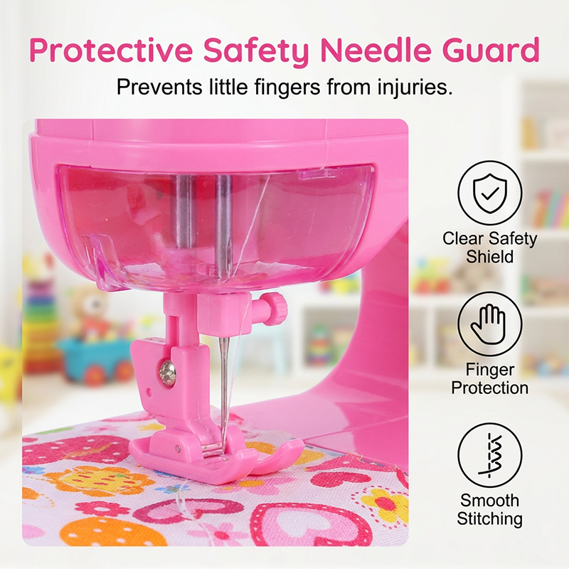 Start Sewing Safely Instantly! Kids Electric Sewing Machine Toy