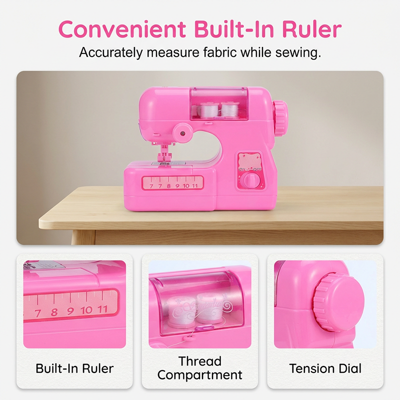 Start Sewing Safely Instantly! Kids Electric Sewing Machine Toy