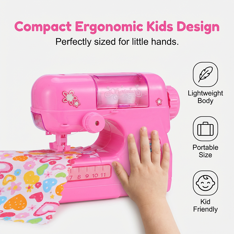 Start Sewing Safely Instantly! Kids Electric Sewing Machine Toy