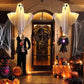 Add Spooky Glow Instantly! Battery-Operated Ghost Chandelier