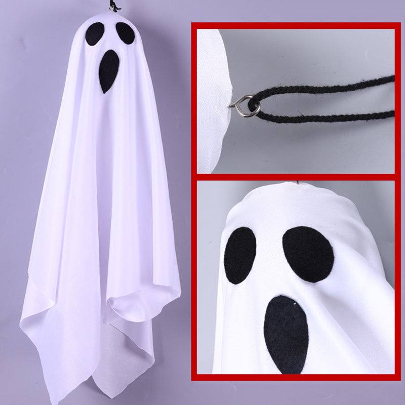 Add Spooky Glow Instantly! Battery-Operated Ghost Chandelier