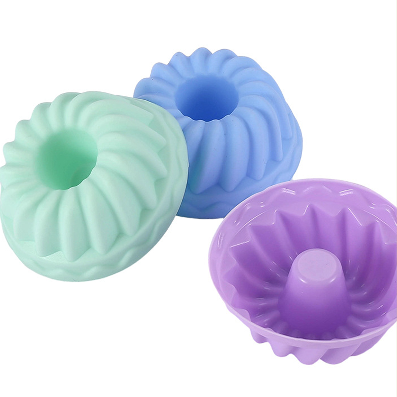 Bake Perfect Treats Instantly! Non-Stick Silicone Donut Baking Cups
