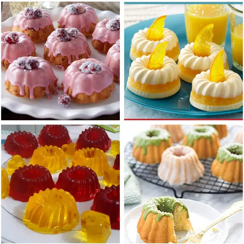 Bake Perfect Treats Instantly! Non-Stick Silicone Donut Baking Cups