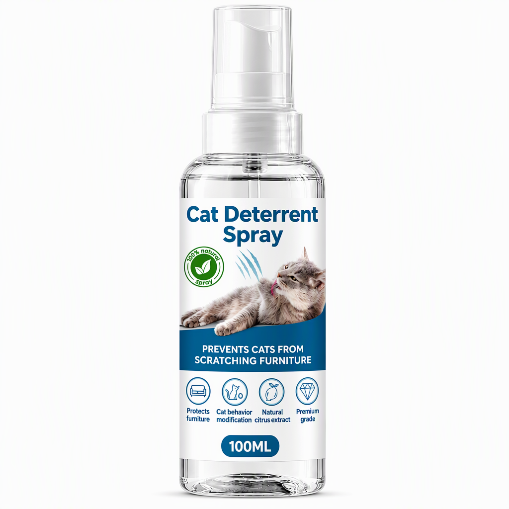 Stop Cat Scratching Instantly! Citrus Deterrent Spray