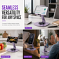Stop Neck Strain Instantly! 360° Rotating Foldable Metal Phone Stand