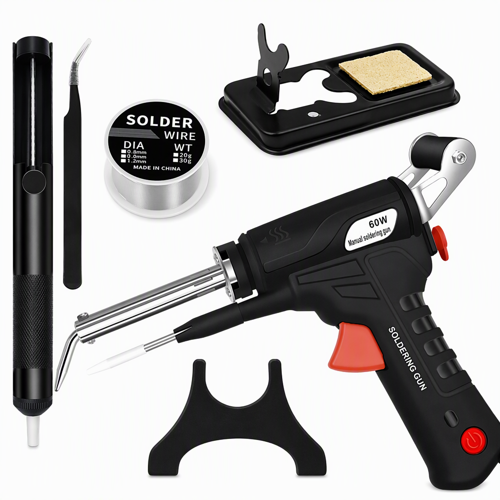 Solder Perfect Joints Instantly! Semi-Automatic Soldering Gun Kit