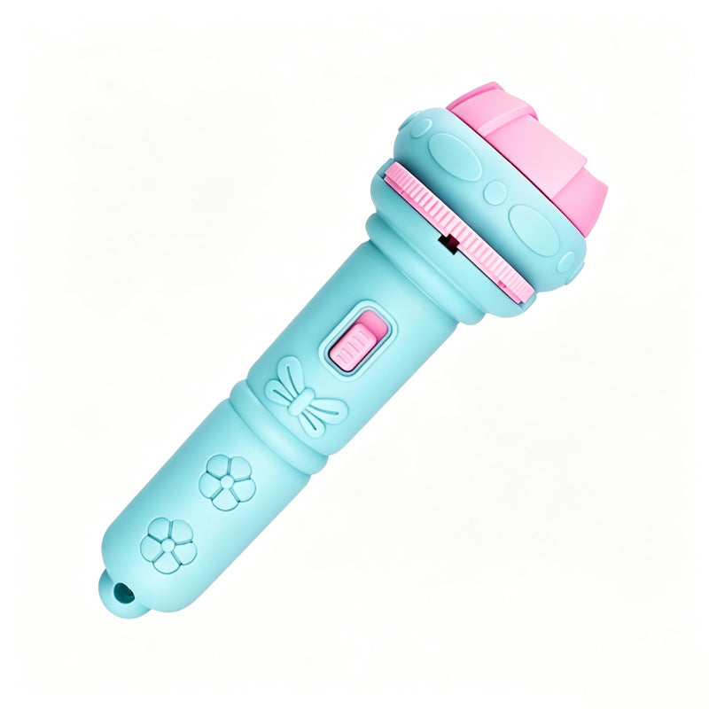 Project Bedtime Stories Instantly! Mini Kids Projector Flashlight