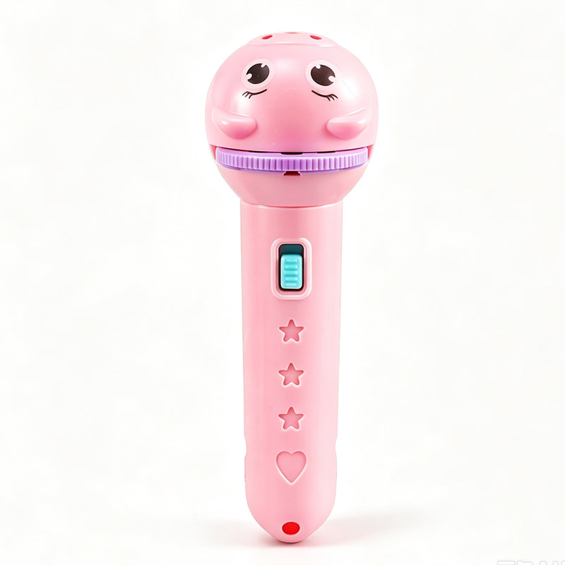 Project Bedtime Stories Instantly! Mini Kids Projector Flashlight