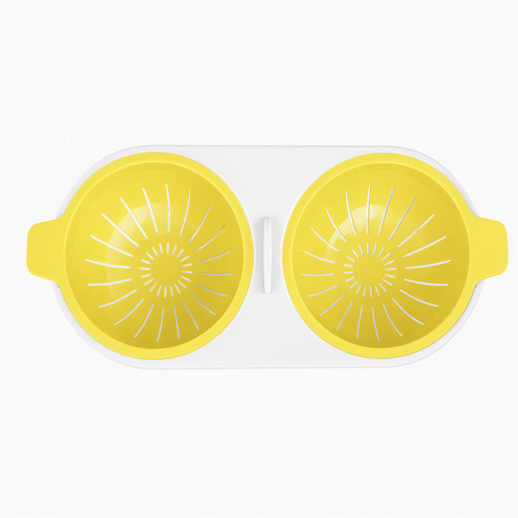 Poach Two Eggs Instantly! Microwave Double Egg Poacher