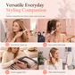 Style Frizz-Free Hair Instantly! Mini Ceramic Travel Hair Straightener