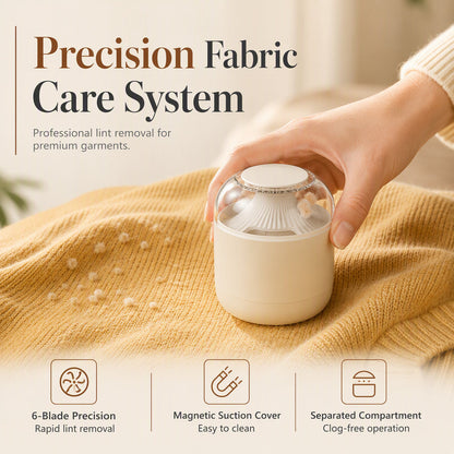 Restore Fabric Smoothness Instantly! Magnetic Lint Remover