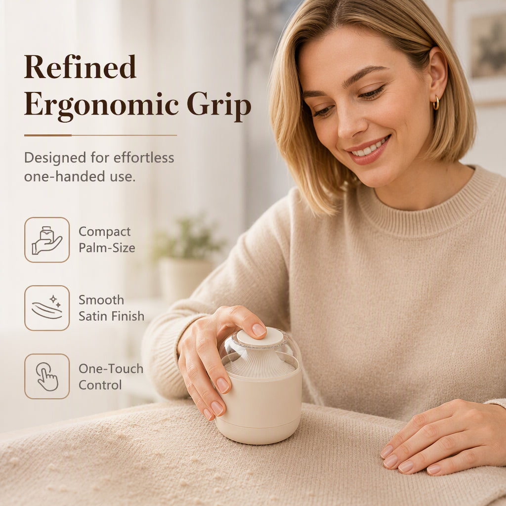 Restore Fabric Smoothness Instantly! Magnetic Lint Remover