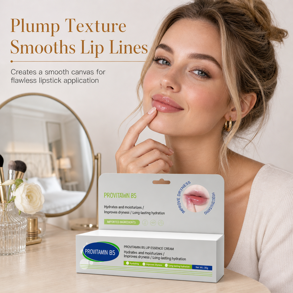 Moisturize Dry Lips Instantly! Pro-Vitamin B5 Lip Cream