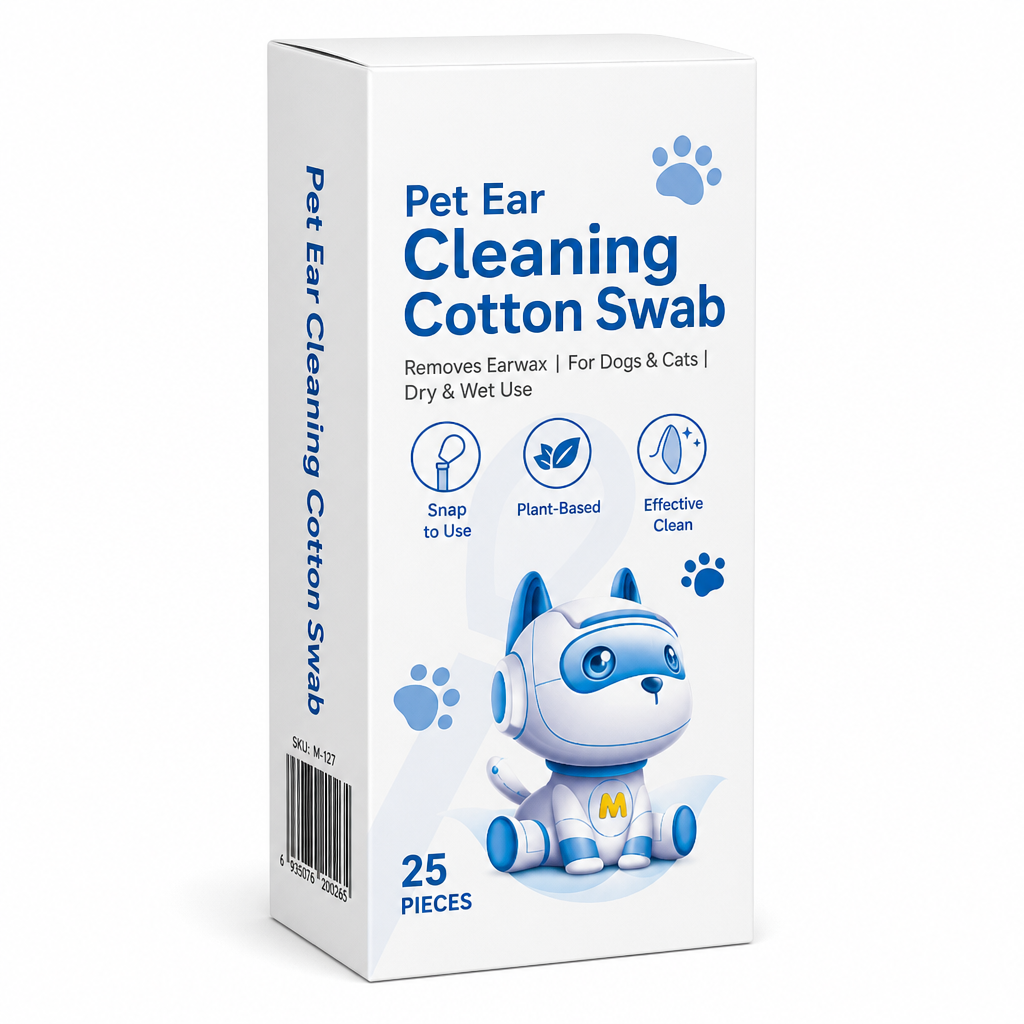 Clean Pet Ears & Eyes Instantly! External-Care Swabs