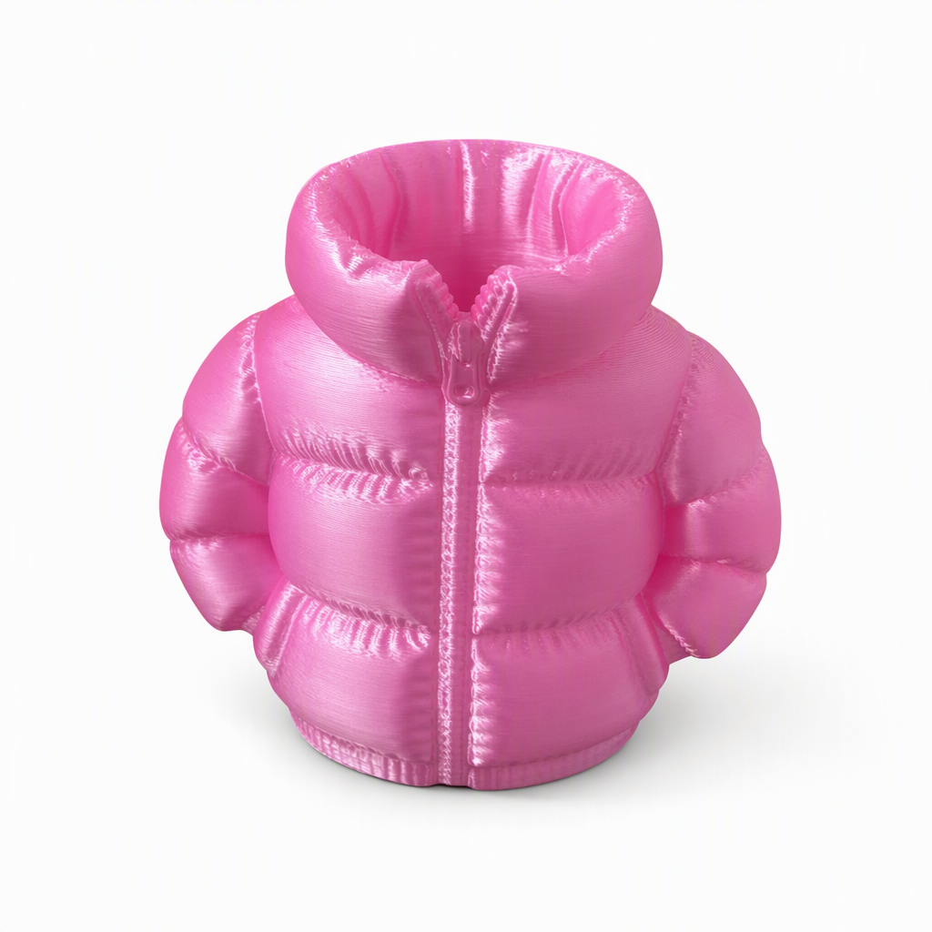 Store Pens Instantly! Puffer Coat 3D Pen Holder