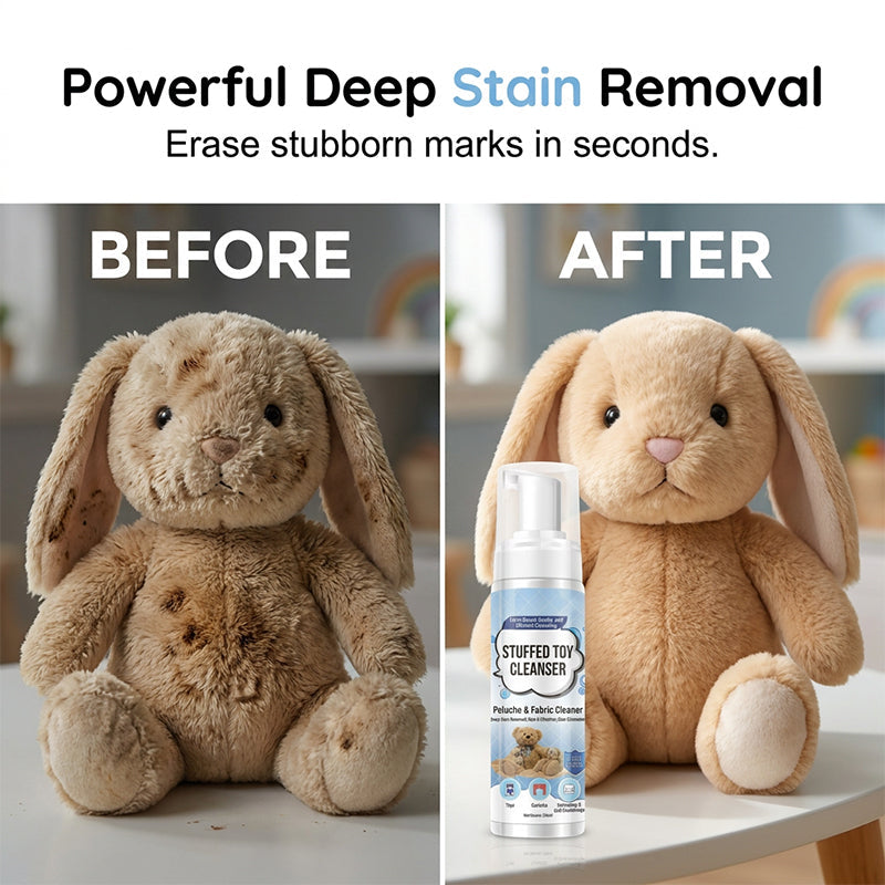 Waterless Foam Cleaner for Plush Toys
