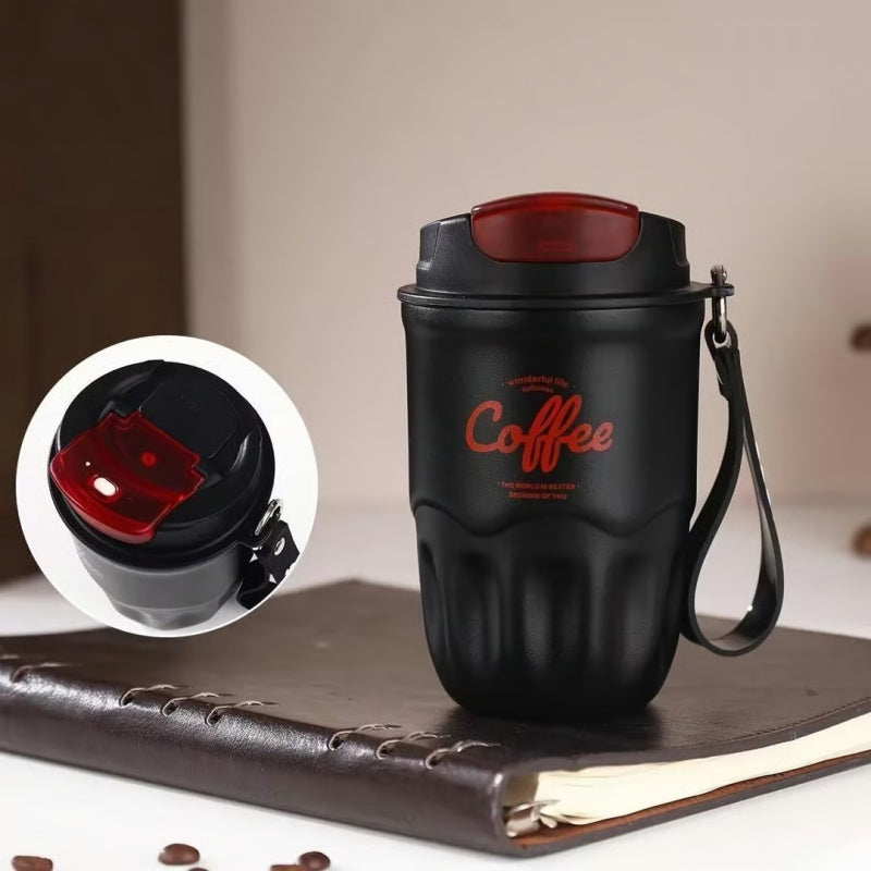 Sip Burn-Free Instantly! Smart Temp-Display Leakproof Thermal Mug