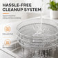 Cook Multi-Level Meals Instantly! Stackable 304 Stainless Steel Air Fryer Rack
