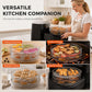 Cook Multi-Level Meals Instantly! Stackable 304 Stainless Steel Air Fryer Rack