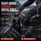 Ride Warm & Dry Instantly! Waterproof Insulated Motorcycle Gloves