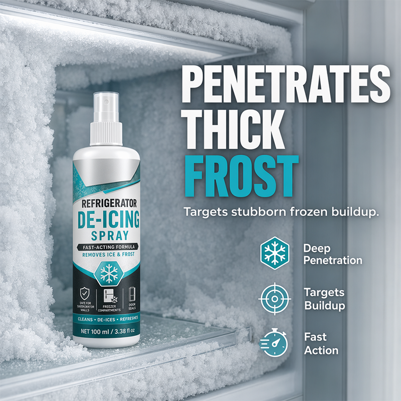 Fast-Acting Refrigerator Defrost Spray