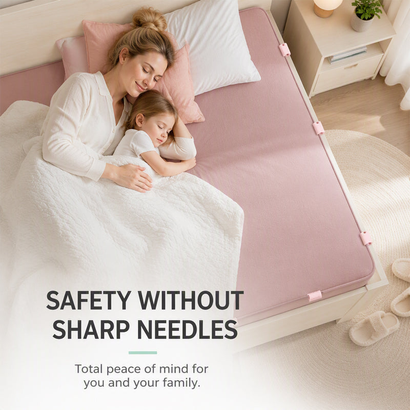 Keep Sheets Tight Instantly! No-Needle Bedsheet Clips