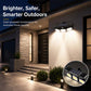 Light Up Dark Yard Instantly! Solar Motion Sensor Wall Light