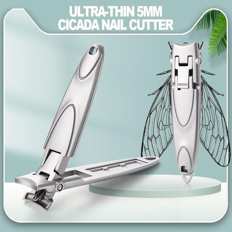 Clip Nails Anywhere Instantly! Ultra-Thin Folding Nail Clippers