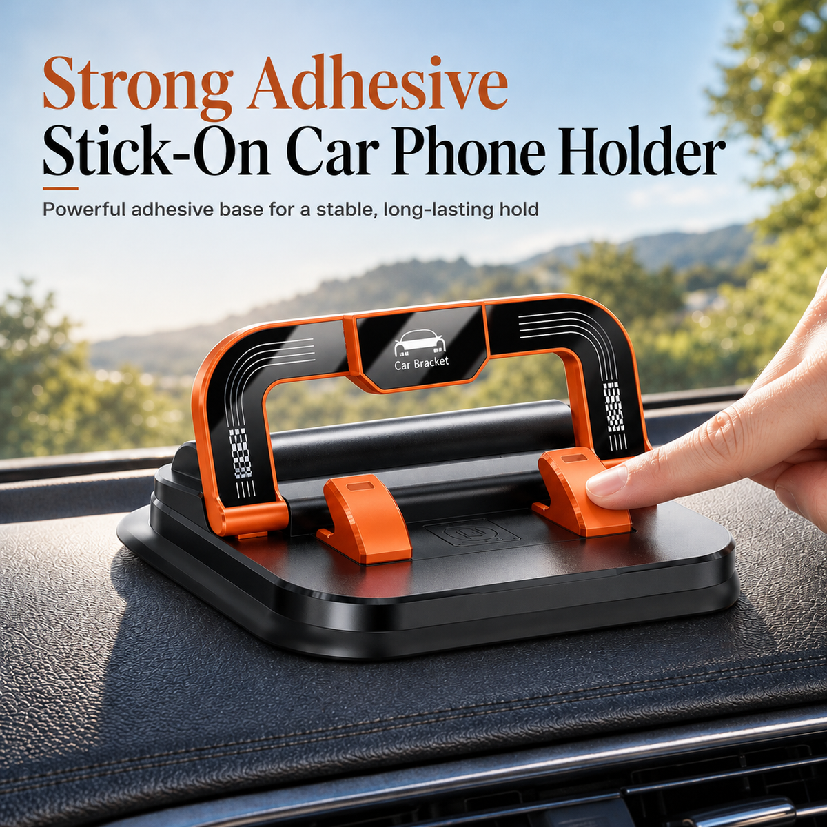 Mount Your Phone Instantly! Unshakable Suction Car Holder