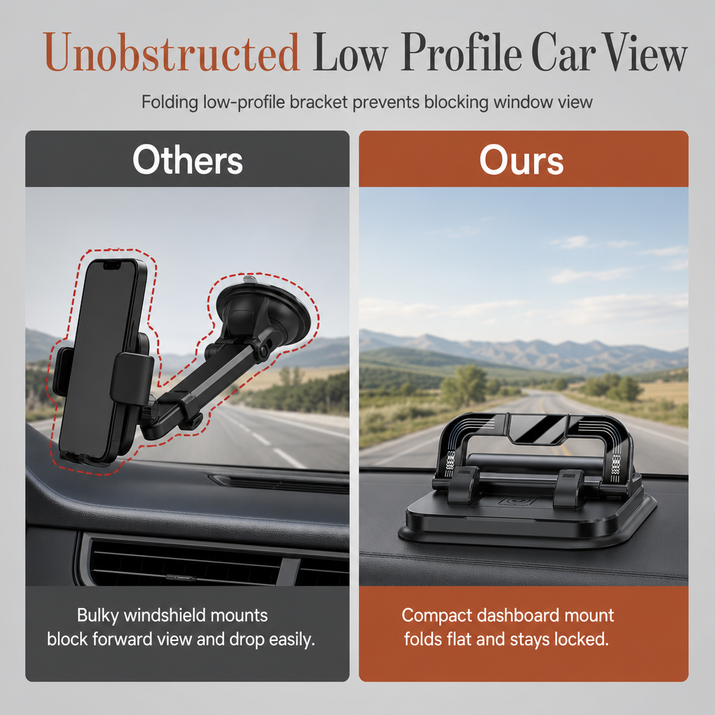Mount Your Phone Instantly! Unshakable Suction Car Holder