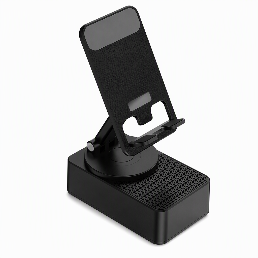 Hear & Charge Instantly! 2-in-1 Bluetooth Speaker Phone Stand