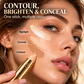 Hide Dark Circles Instantly! Creamy Concealer & Contour Stick