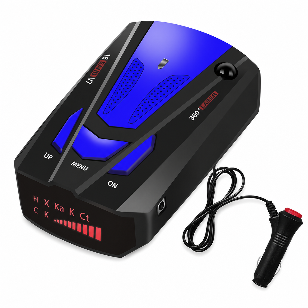 Avoid Hidden Fines Instantly! 360° Scanning Car Radar Detector